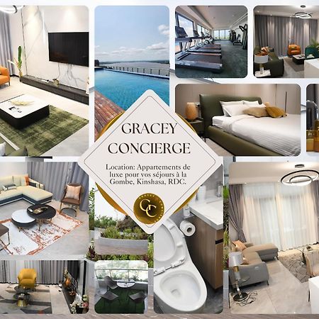 Gracey Concierge Apartments - Avenue Uvira Kinshasa Eksteriør billede
